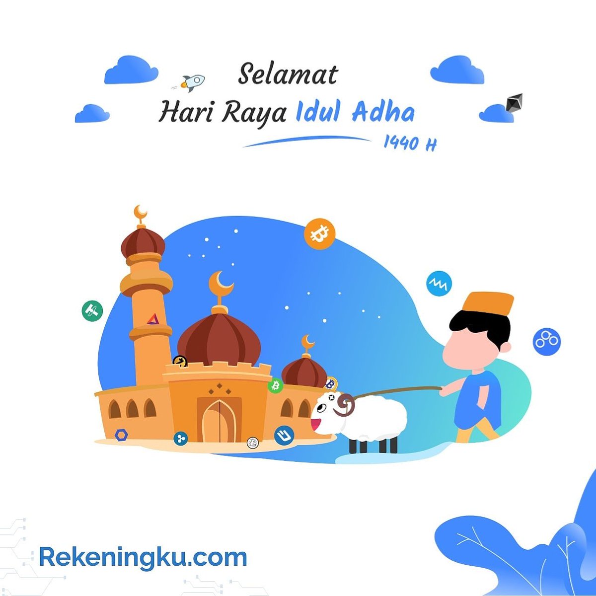 Buat sahabat dan keluarga2ku.. Selamat Hari Raya Idul Adha.. Dengan keiklasan dan kerendahan hati memberikan makna dihari yang suci ini..

#iduladha1440H