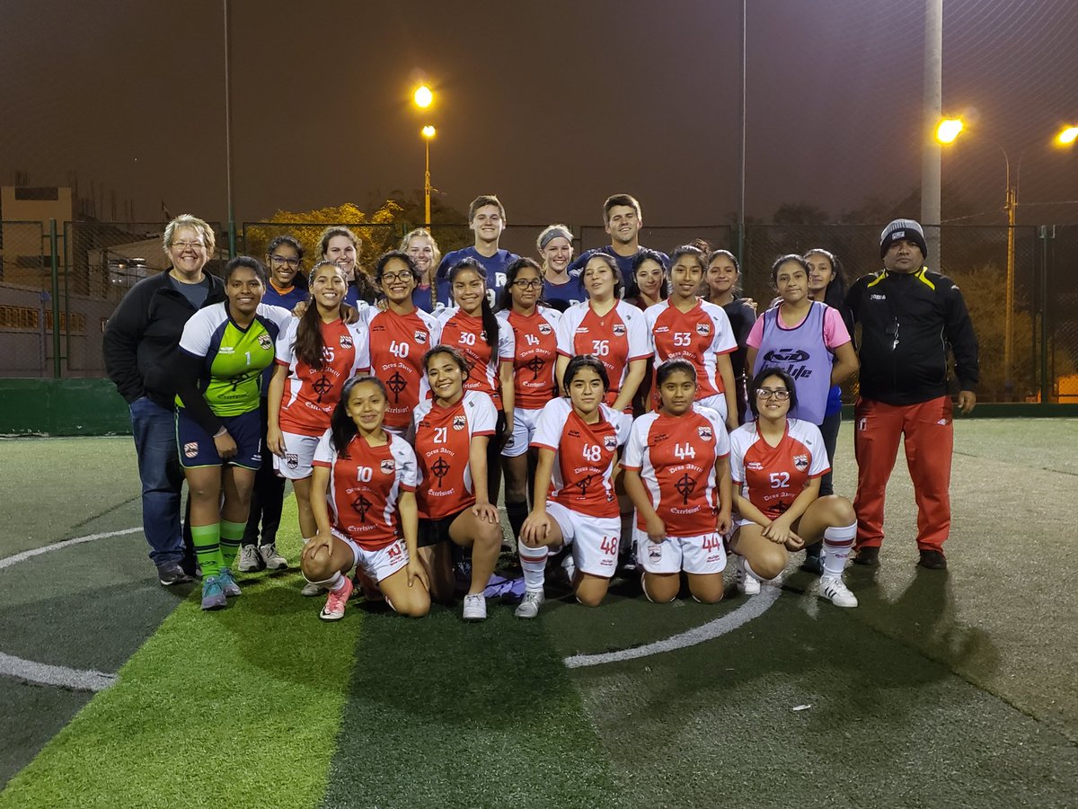 RoaminSpartans's tweet photo. Thank you,PV Girls Soccer,for the donations for girls team in Peru! Your generosity is much appreciated! We tried them out first lol #GoTeamGringos #PV4Peru #SpartanNation #SpartanPride #bethechange #makeadifference #reachfurther #voices4peru @V4PERU @PVSpartanPride @pleasvalcsd https://t.co/rahhSlixxQ