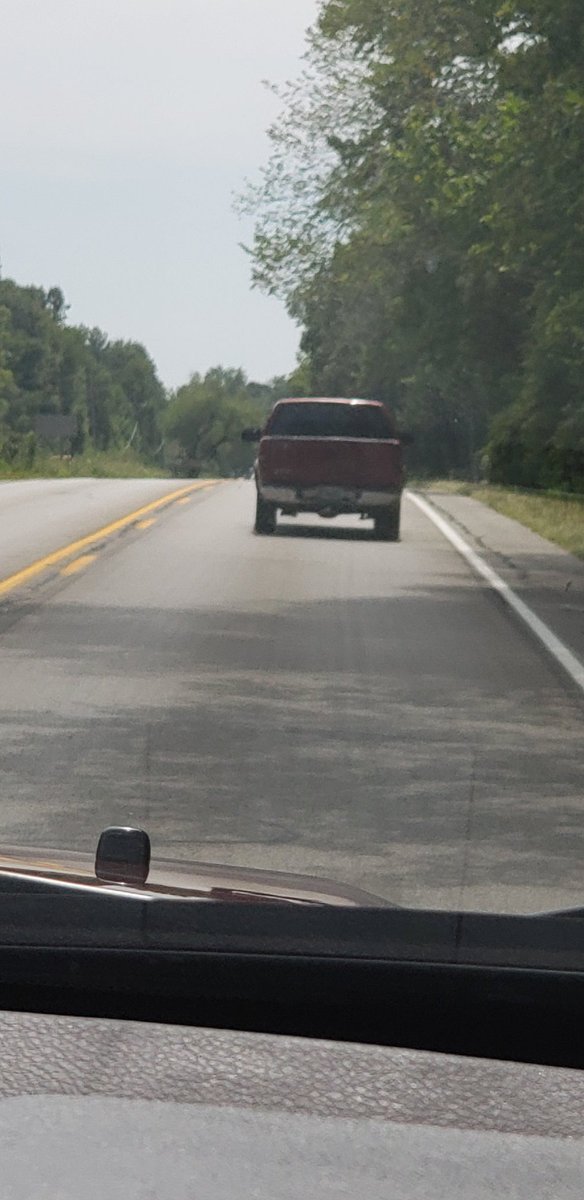 Hey <a href="/IndStatePolice/">Indiana State Police</a> how about you get this drunk driver off the road?!