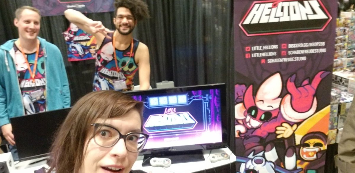 deedlite's tweet photo. If youre at #animethon26 go play Little Hellions, theyre in the Exhibitor Hall and the game totally rules! #Animethon #littlehellions https://t.co/8ciOhQouFh