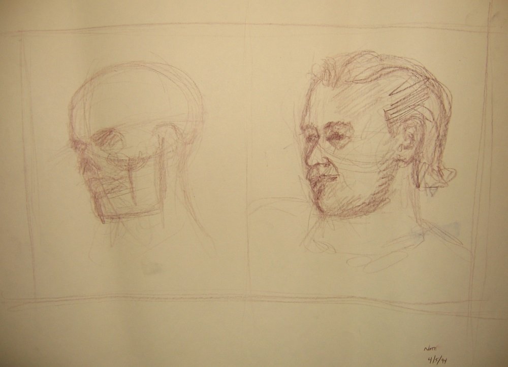 natemcclainart's tweet photo. "Skull #1 & #2," (1994) by Nate McClain are #sketches of #skulls and #humanheads drawn in #LifeModel class.ย Nate was 20 years old when he sketched these at SMSU in Springfield, MO
https://t.co/2miOPqzWGv
Nate's art book: https://t.co/MIWUuuJps3 https://t.co/IPvhD6rzEj