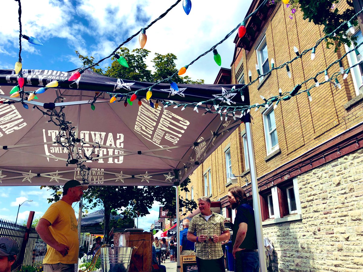 Excited to be in #Sudbury today for Northern Ontario’s longest running #craftbeer festival, with <a href="/StackBrewing/">Ryan Carson</a>, <a href="/lowbrewco/">Lake of the Woods Brewing Company</a>, <a href="/sleepgiantbrew/">Sleeping Giant Brewing Company</a>, <a href="/sawdustcitybeer/">Sawdust City Brewing Co.</a>,  <a href="/trestlebrewing/">Trestle Brewing</a>, Spacecraft Brewery, <a href="/fullbeardbrew/">Full Beard Brewing</a> and more! #Prost