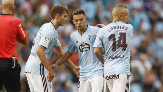 Beltrán, tras marcar ante la Lazio (Foto: RCCV).