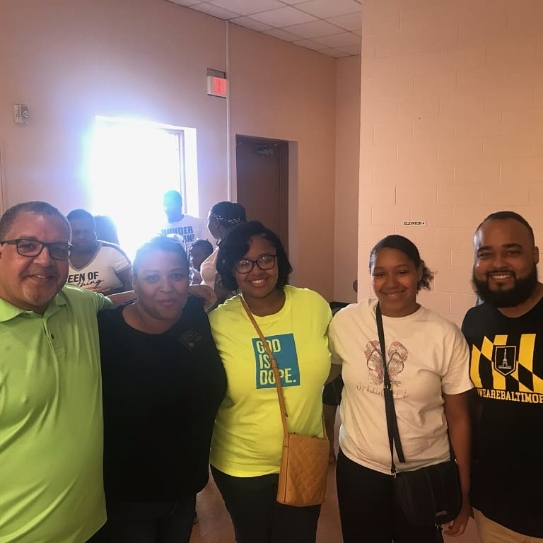 VoteStinnett's tweet photo. Minister Willie Rupert, Jerrell RC Bratcher and the Central Church of Christ community has always put on a phenomenal community event in Edmondson Village. https://t.co/pBFdZpVqQu
