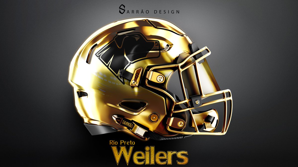SarraoDesign's tweet photo. Releitura do capacete do @Weilers_RP 🐶, da @LigaBFA. #goweilers
🏈🇧🇷 #sarraodesign
#futebolamericano #fabr #ligabfa Modelo: @sportsTemplate https://t.co/7FovGipeNr