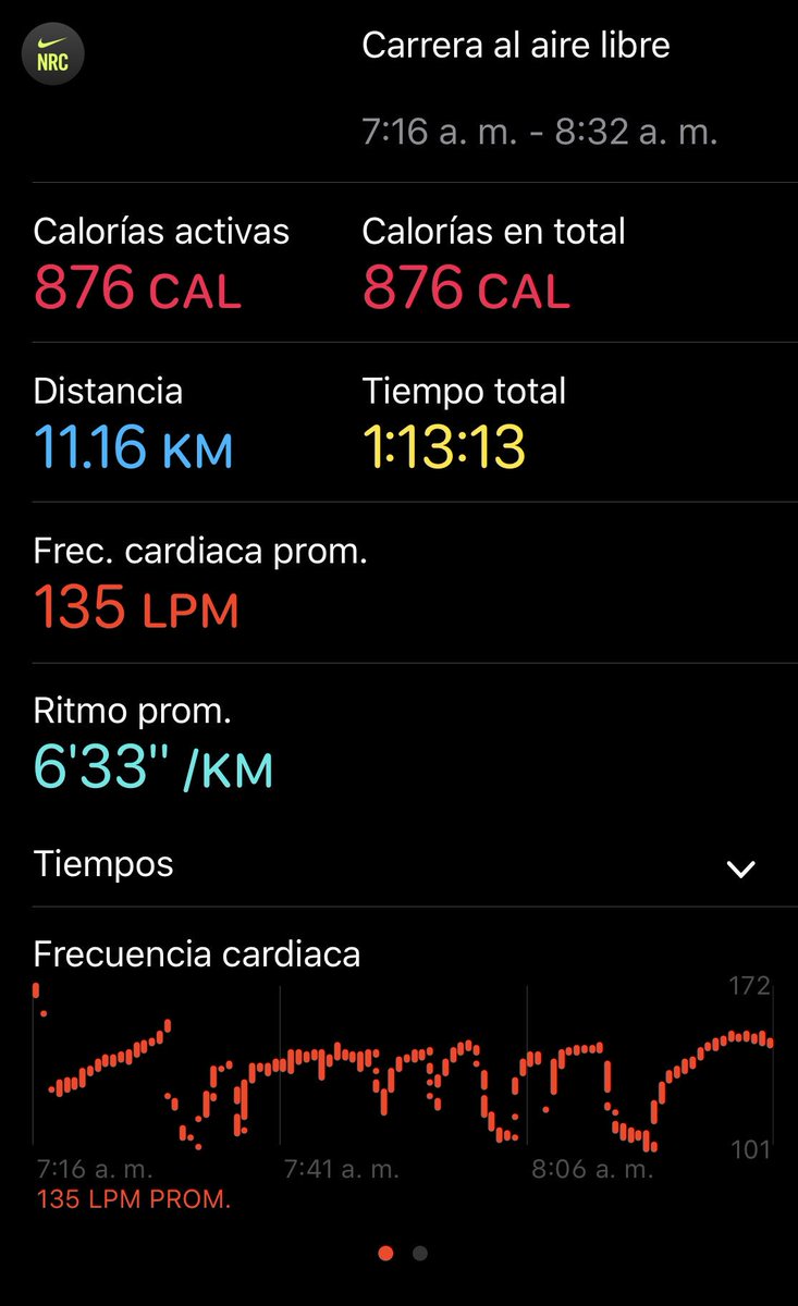 Ósea no se puede ir uno de vacaciones a disfrutar de la vida porque regresas y nomas no te sale bien el entrenamiento... que celoso es esto del running 🤦‍♂️