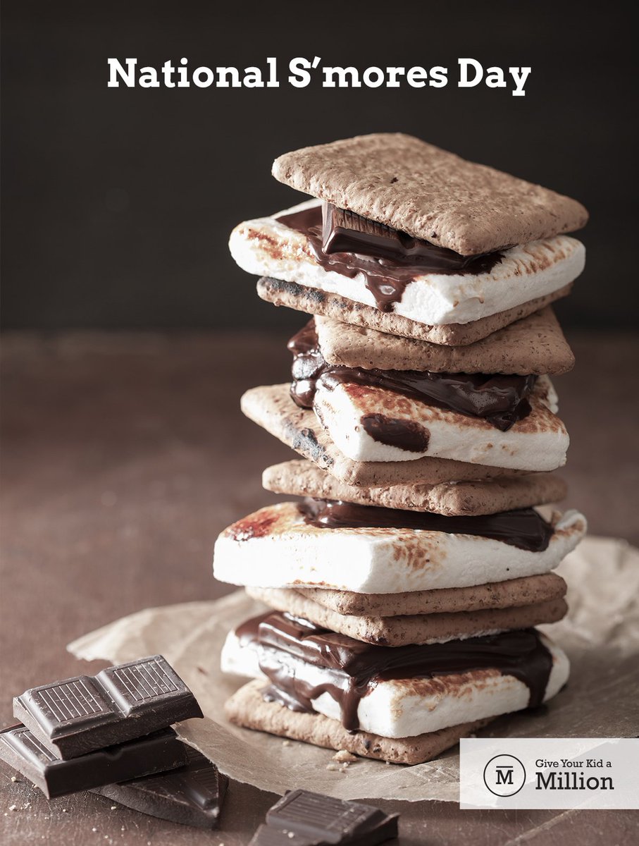 SnyderIns's tweet photo. Today is National S’mores Day! #GYKAM #SmoresDay #NationalSmoresDay https://t.co/CpiDlLzlEB