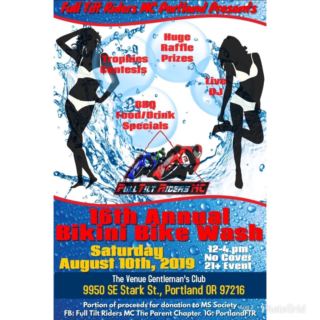 It’s going down! Musics playing and the waters running. Come out and get your bike washed, participate in the raffle!