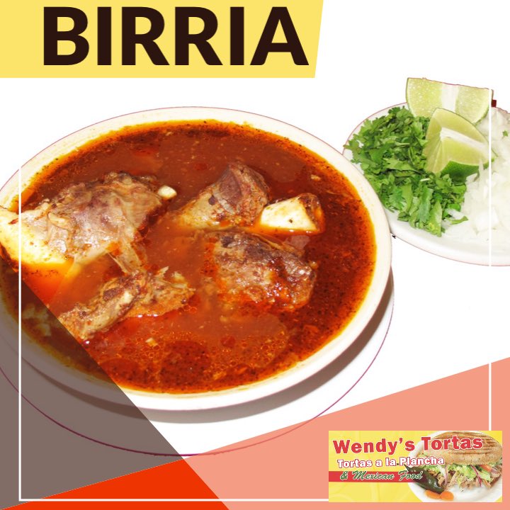 Delicious #birria at #WendysTortas.
5000 Whittier Blvd 
#LosAngeles, 90042
323-968-1201
#foodie #foodgasm #tasty #foodpic #nomnom #menudo #tacos  #soulfood #localfood #ethicalfood #foodcoma #feedfeed #forkyeah #cityofindustry #templecity #baldwinpark #norwalk #montereypark