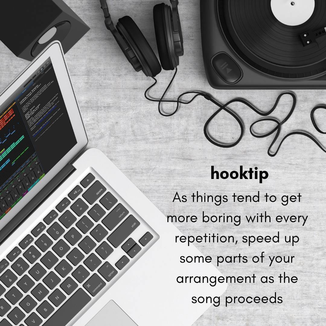 hooktheory's tweet image. Here&apos;s how to capture your listener&apos;s attention #songwriting #music #hooktip #writeagreatsong #tipoftoday