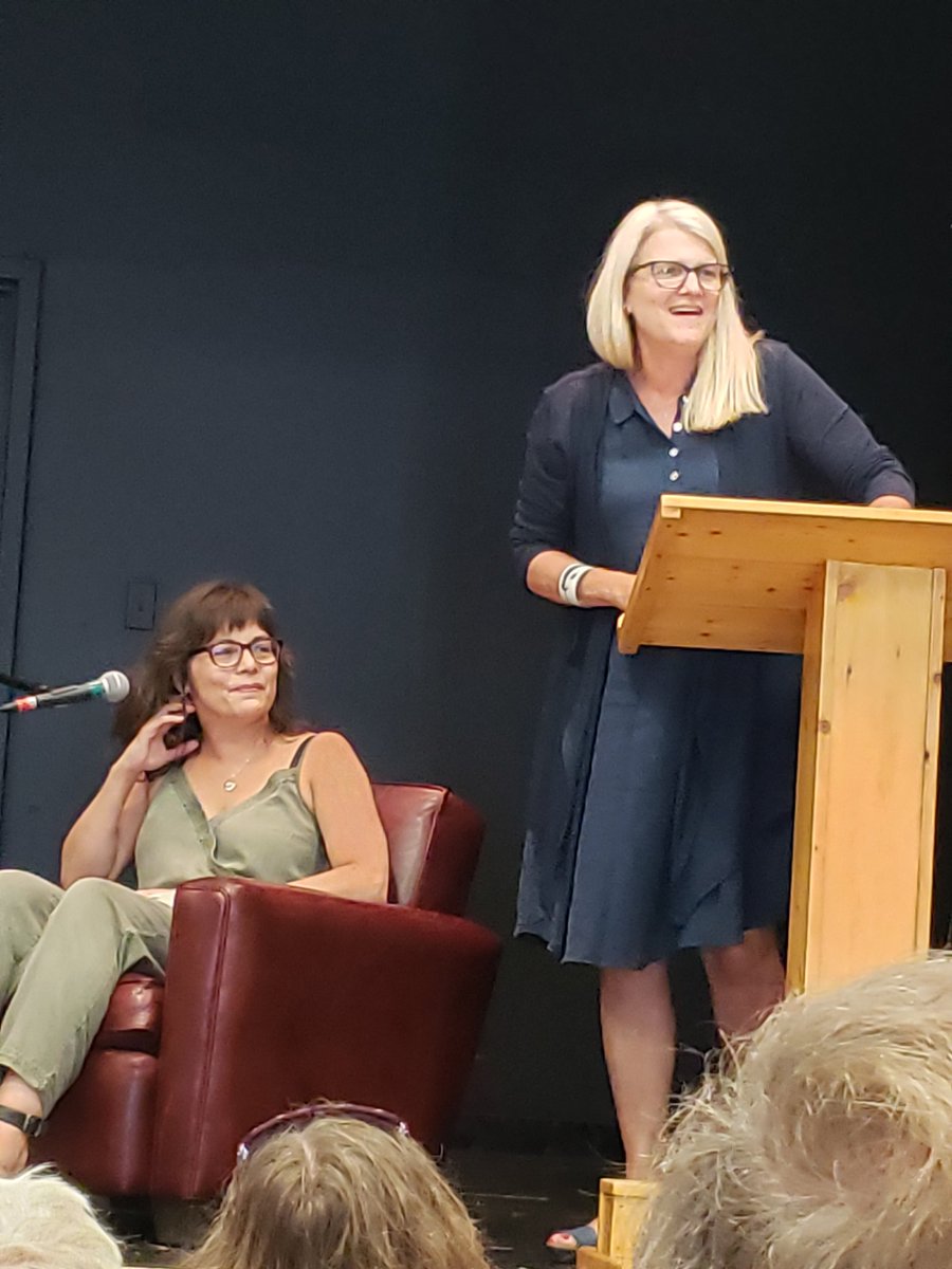 RamonaJennex's tweet photo. Lynn Coady shared her new book Watching You Without Me with a very appreciative audience & the amazing @RogersShelagh in #DigbyNeck #SandyCove this afternoon. #TheNextChapter #HillcoteHouse @HouseofAnansi https://t.co/31WlGtdNAZ