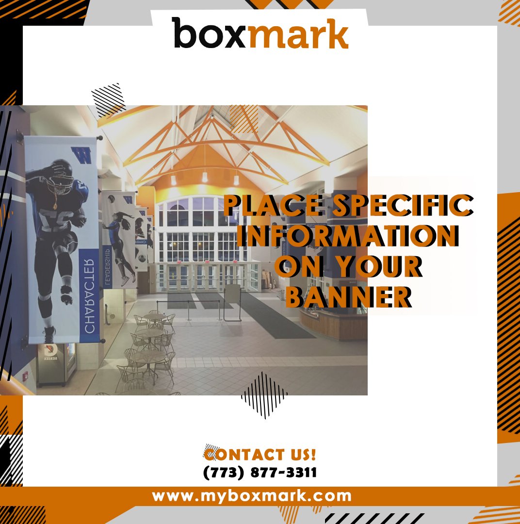 boxmarkdigital's tweet image. Keep your design clean, tidy and simple.  
  
More information here: bit.ly/2ZEUrKW  
  
For more detailed information, call (773) 877 - 3311.  

#BoxMark #MarketingSolutions #IndoorBanner #OutdoorBanner