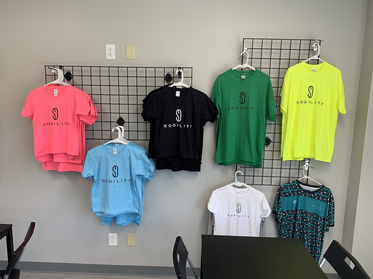 sogility's tweet photo. You were asking for it &amp; we listened...

✅ check out the new @sogility t-shirts in the lobby. Get ☝️ today for just $15. 

#SogilityGear #TOCAtraining #HPGgk #iFAST https://t.co/FXVv1XW7S8