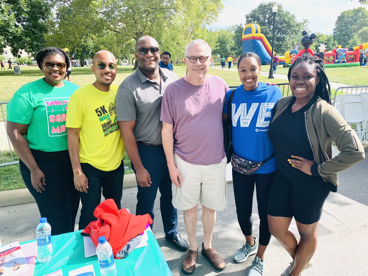 joshuajosephmd's tweet photo. Thanks to the 20k walkers, volunteers &amp; partners making #aawalk 2019 a success! Special thanks @OSUWexMed &amp;  @OhioStateMed, @osunursing &amp; @OhioState students who performed screenings &amp; data entry! Thanks @columbusheart &amp; @ColsRecParks! Building healthier communities together! https://t.co/a6F3UbmT2g
