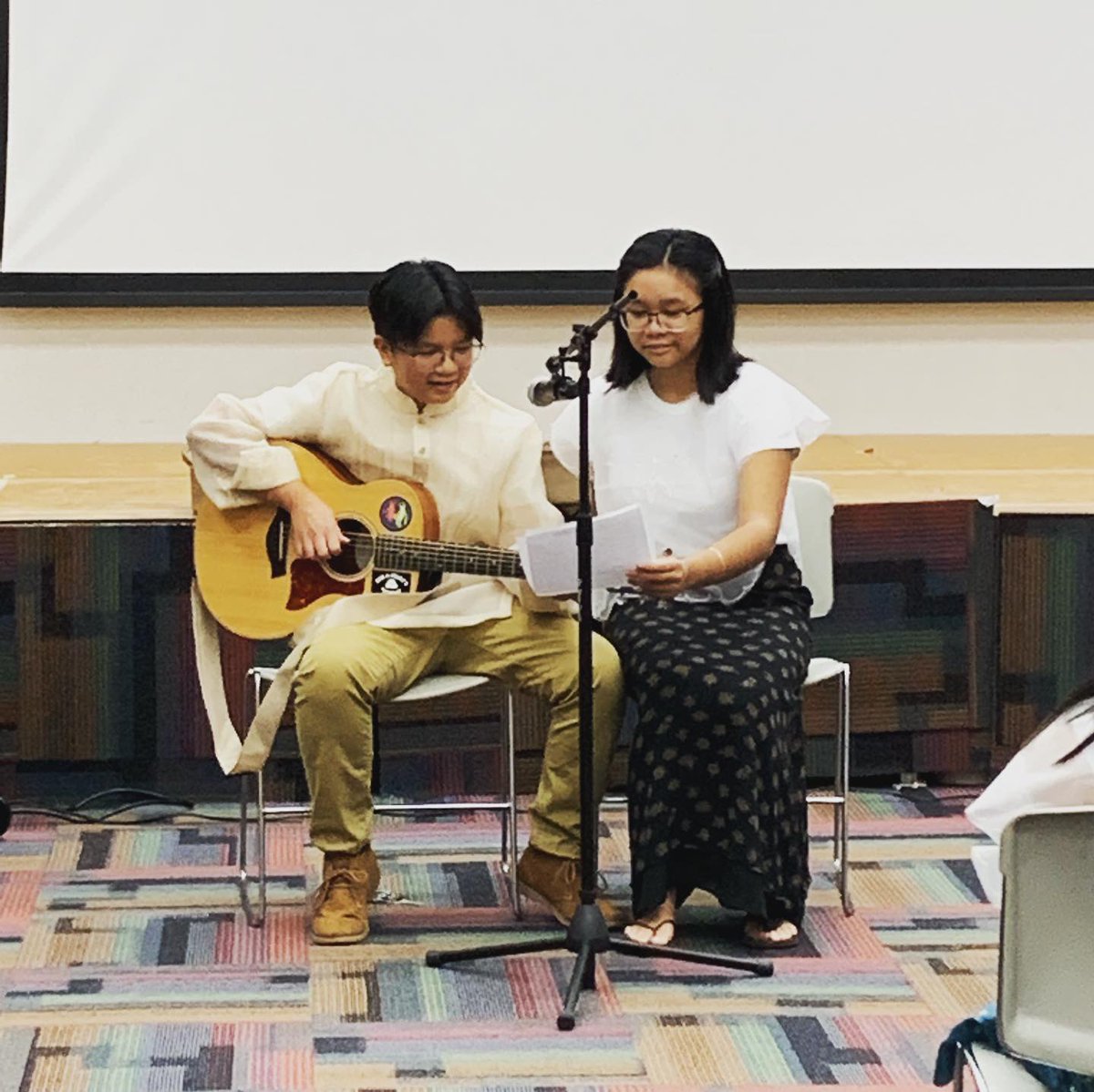 pisclib's tweet photo. Thank you to all our talented performers for sharing their stories through music, dance, art, and more! We can’t wait to continue to tell your #PiscatawayStories #PLinterns19 #PiscatawayNJ #PublicLibraryAssociation @ALA_PLA https://t.co/qVVgK0sY2n