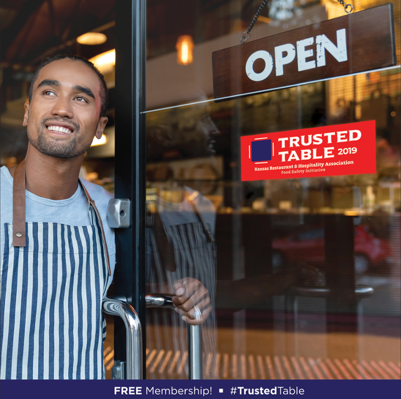 KSRestaurant's tweet photo. Join our FREE #TrustedTable program that allows you to show the level of quality and trust you put into your business. 

Attract customers who Trust your Commitment, Trust your Training, and Trust eating at your Table. https://t.co/hV3adHIhkY 
#Commitment #Excellence https://t.co/MC0LnjFPAD