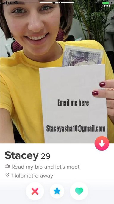 ⚠️WARNING this person is fake on dating apps, i am on none. Please report this person or give them any<a href="/tag/sexworkiswork"class="tags"><span>#sexworkiswork</span></a><a href="/tag/saraheverard"class="tags"><span>#saraheverard</span></a><a href="/tag/protectwoc"class="tags"><span>#protectwoc</span></a>