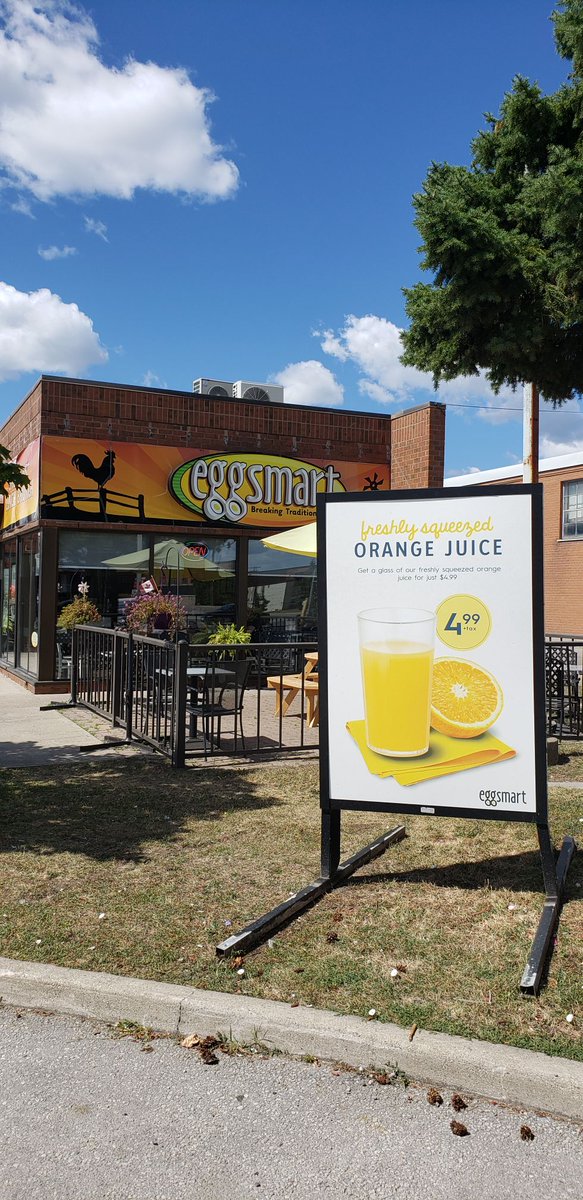 Eggsmart Queensway....  hand squeezed per order.