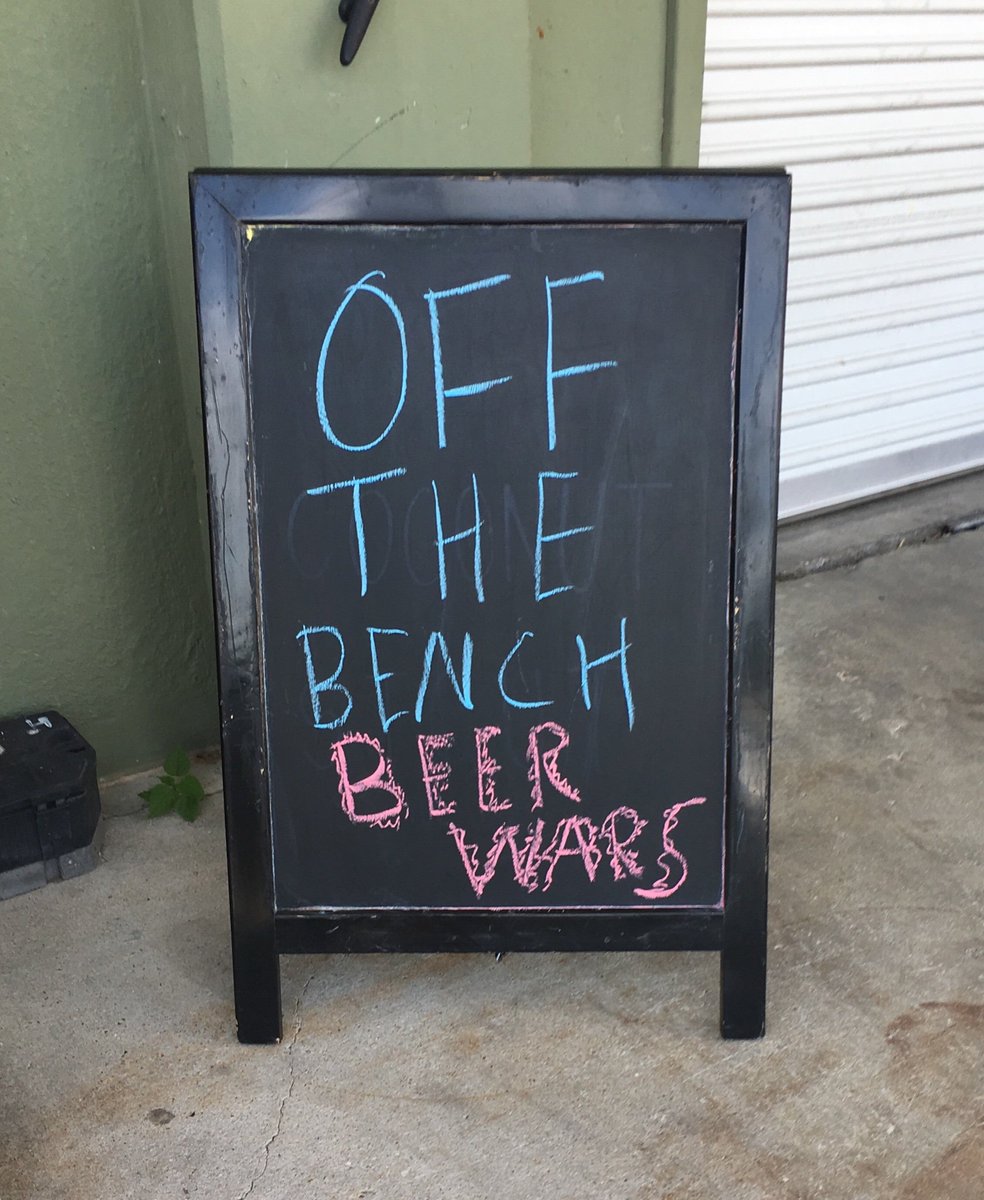 TrvlBreweryGuy's tweet photo. Had a great time at my favorite local #brewery @TinRoofBeer The boys of @OTB_ESPN and @1045espn had their #BeerWars. @TBob53 with his #PardonMyCake #Stout and @JordyCulotta with his #Peaches&amp;Herb IPA. My fav was the #IPA. #TravelBreweryGuy #BatonRouge #LABreweries #Trophy #Champ https://t.co/JUA86So0OY