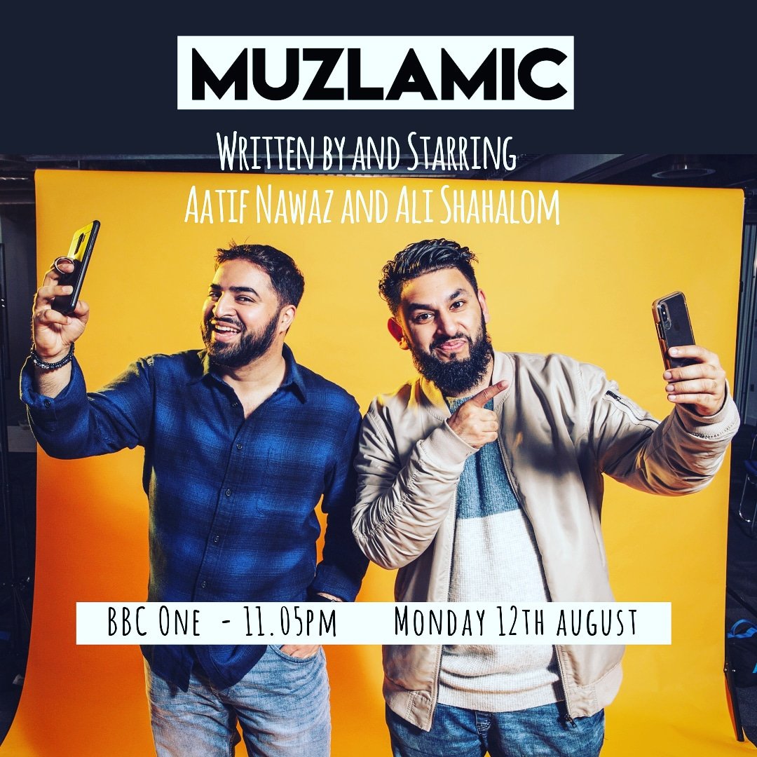 AatifNawaz's tweet photo. Exciting News. #Muzlamic will be broadcast on BBC One this Monday at 11:05pm. It's still on IPlayer. But BBC One...man...that's pretty cool innit... https://t.co/AL07eEIpAe