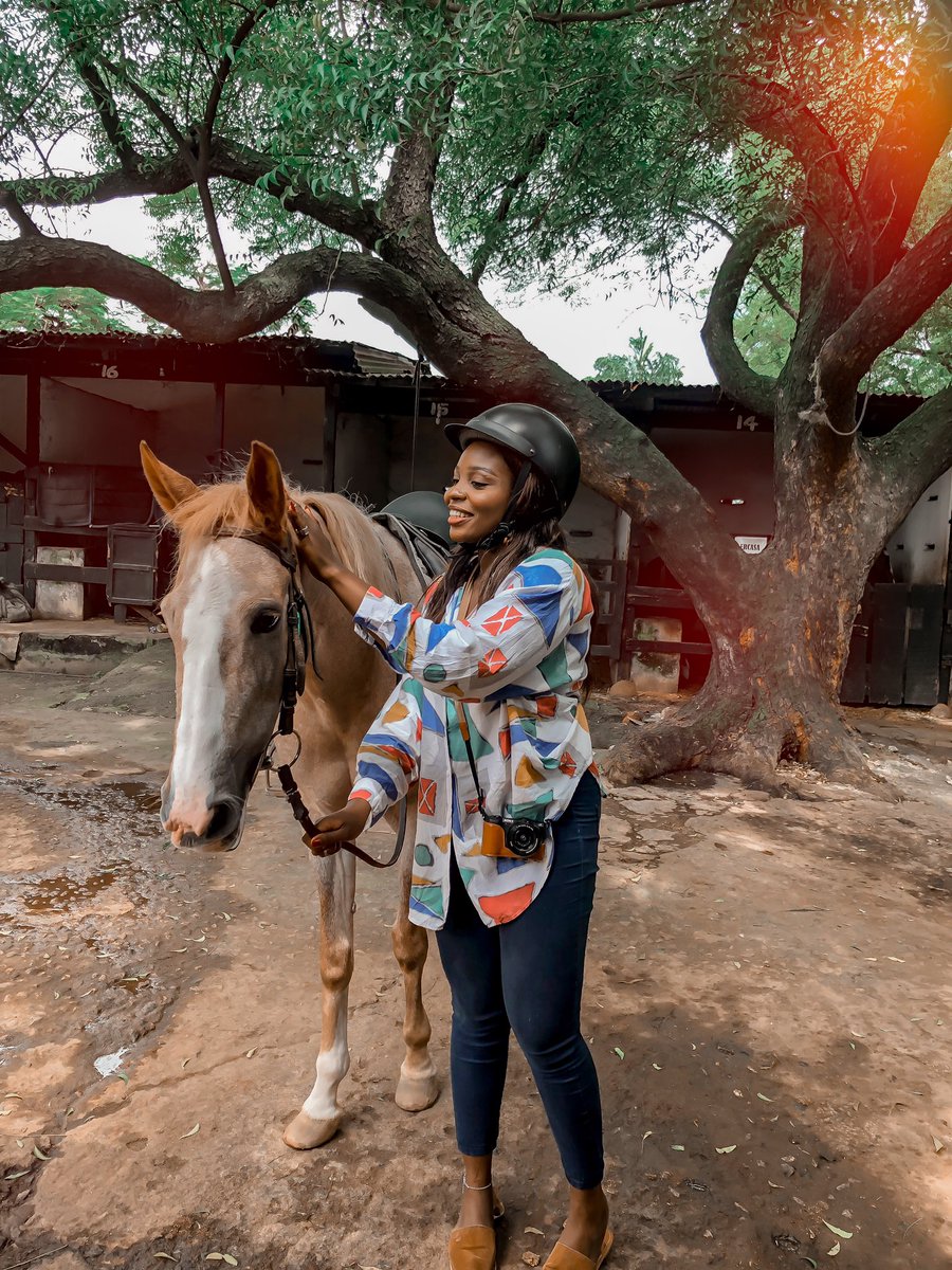 LadeIbikunle's tweet photo. I went Horse ridding today at the Ikeja Saddle club and it was nothing short of amazing. There’s a lot you can do in Lagos tbh. Who knew this place even existed???

#lagosliving #lagosblogger https://t.co/H3J4EDJuYg