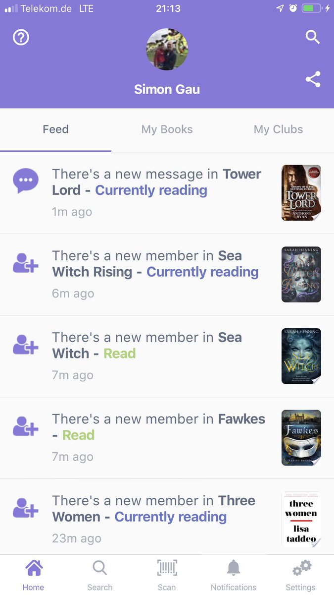 ByzansApp's tweet photo. You are currently reading Tower Lord by @writer_anthony and craving to discuss it? There’s a new message for you in the Byzans app.
#Byzans connects people reading the same book at the same time. One chatroom for each book
#Towerlord #ravensshadow #fantasybooks #readingbuddy https://t.co/rXPHmhMxQK
