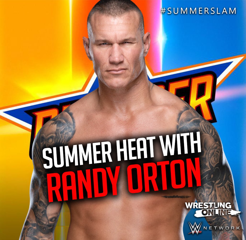 ElphiaSmith's tweet photo. I am with @RandyOrton. #SummerSlam https://t.co/uE5ZSgNjpu
