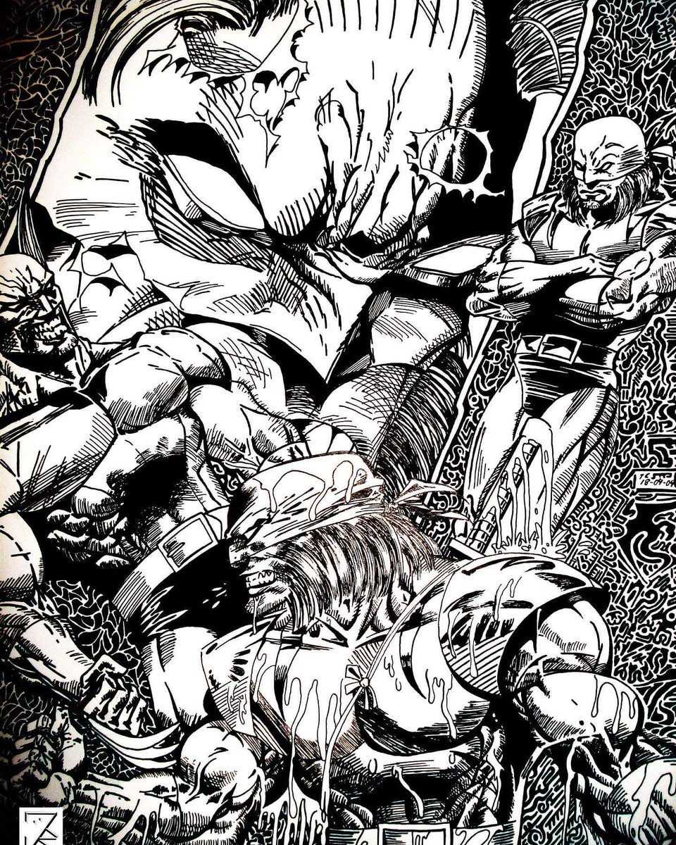 jayc24381's tweet photo. Another Wolverine illustration, this one a bit older. I drew this in 2004 in the process killing yet again another black ink pen 😰
#Marvel #Comics #Wolverine #Logan #XMen #AspiringArtist #InSearchOfInspiration https://t.co/C8jCqEUVgM