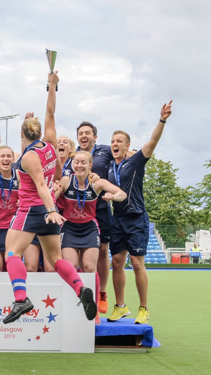 InverleithHC's tweet image. #PurpleRepresenting | Congrats to our Men’s 1s Head Coach @chrisduncan91 who today won the EuroHockey Championship II!!

With Chris as Assistant Coach, @ScottishHockey gained promotion back to the top level of @eurohockeyorg hockey and did so with a gold medal! #CoachChris 💜💪🏻