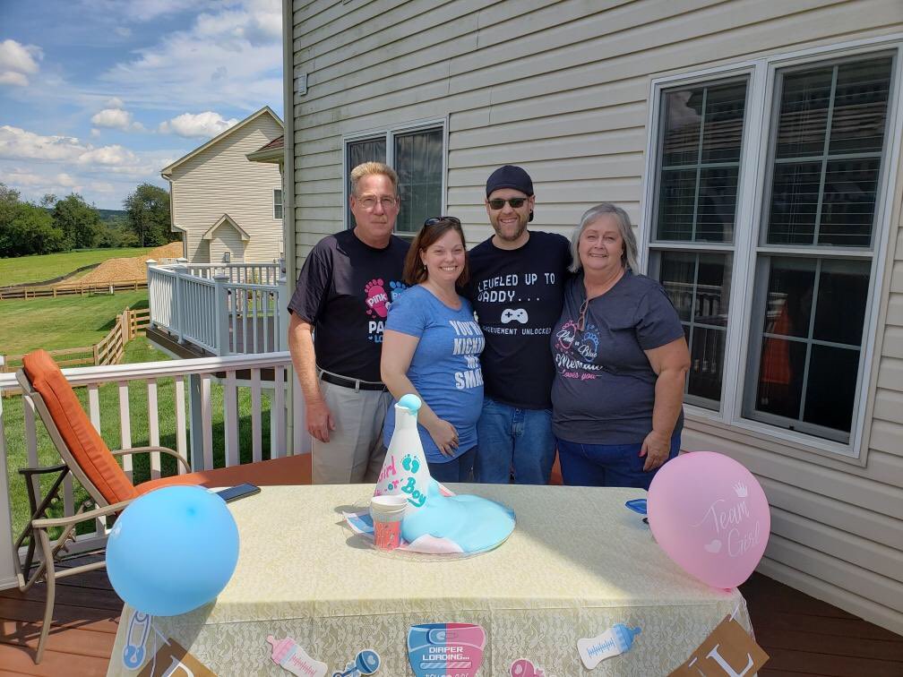 sbeeghley's tweet image. We are going to be grand parents again @scottblasey it’s a boy! We are truly blessed my son didn’t like my suggested name though Ryver Samuel has a certain ring to it don’t you think?