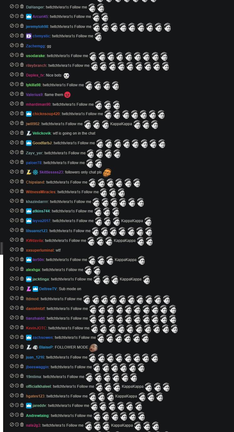 lenz ☁️⭐️ on X: >twitch chat spamming the chat with the