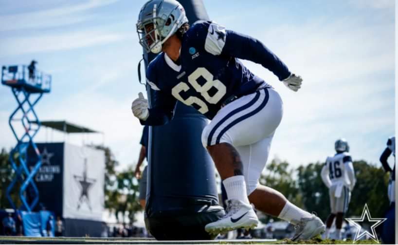 KidofPop's tweet photo. I'm so excited for my cousin #68 Ricky Walker! @RickGoGetEmWalk
Let's go @dallascowboys as they take on the 49'ers tonight! @NFL
#DallasCowboys #RickyWalker #NFL https://t.co/YuFUBfr2Dd