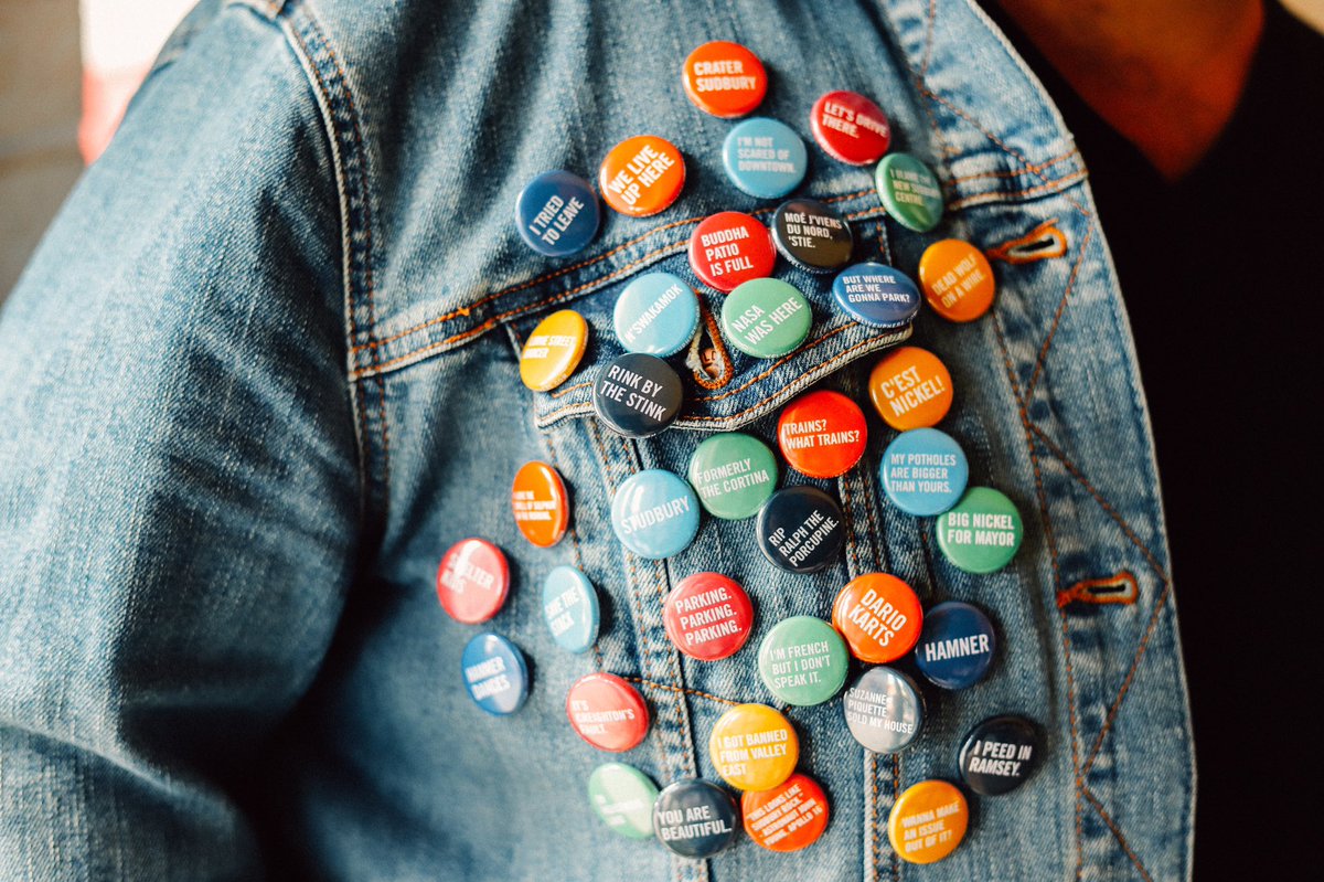 WeLiveUpHere's tweet photo. Oh snap, these little buttons are back! We haven’t stocked up for a few years, so we made a bunch of new ones. They will be available in limited quantities exclusively at venue merch tables during @UpHere next weekend. Which one is your favourite? #weliveuphere #uphere5 https://t.co/K0wIDndBV3