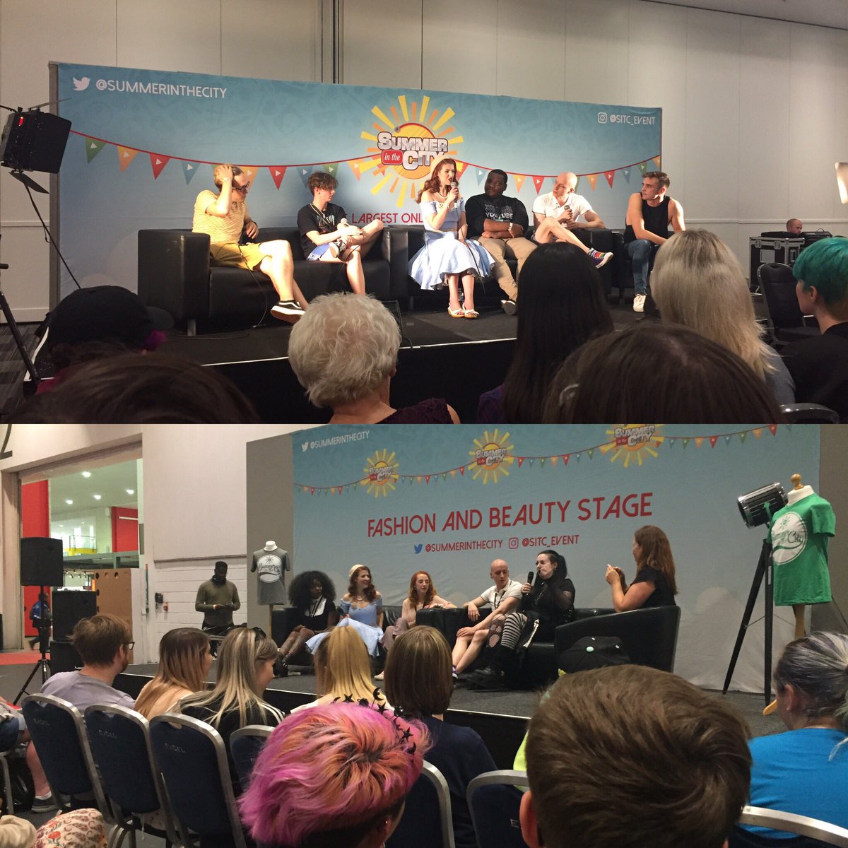 voldycat7's tweet photo. Stalking @JessicaOOTC paid off when she said hello after her panel :D ❤️❤️❤️ https://t.co/5xMREqQyjl