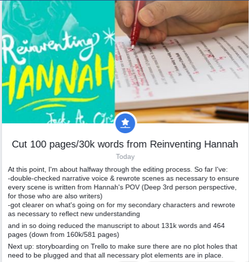AuthorJackOri's tweet photo. After the latest round of #selfedits, I've strengthened characters, voice and story and cut 30,000 words. Looking forward to what @JM_Brister does with it after I've gone as far as I can on my own. #amediting #WritingCommunity https://t.co/GQ5DdjsEqr