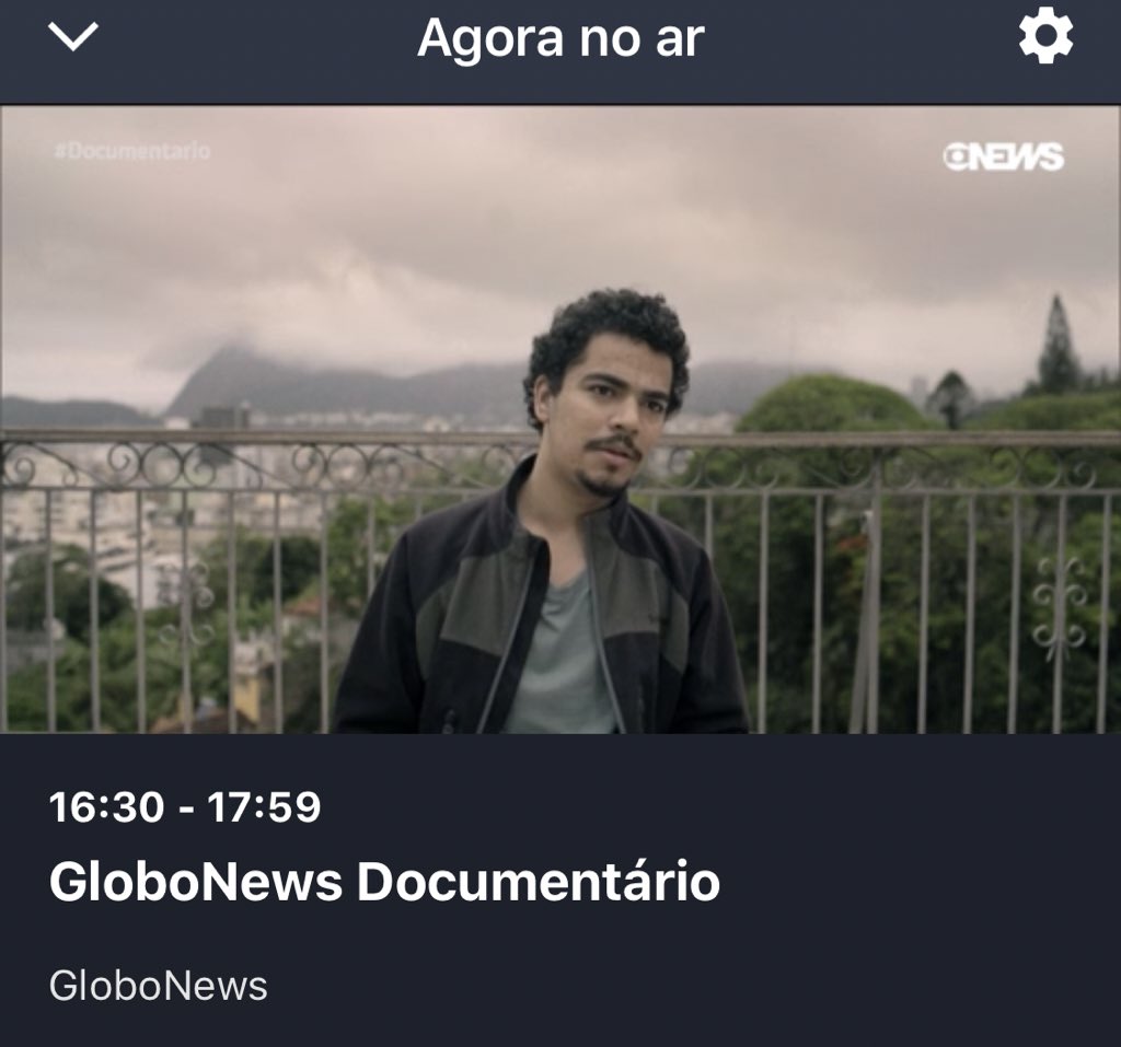 raullsantiago's tweet photo. #RELATOSdoFRONT, @JeffersonBarbRJ mandando o papo reto! 👊🏽✨ @GloboNews. https://t.co/BnUZ5NF6Tx