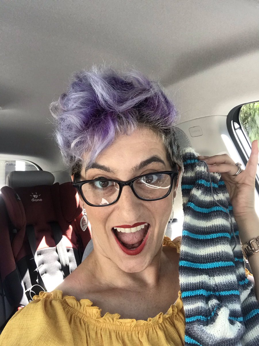 knitmoregirls's tweet photo. Felt cute, might have finished a pair of socks last night, IDK.
-
(Pattern: Vanilla is the New Black by @designedbyanneh, Yarn: @whitebirchfiberarts “At Night, the Ice Weasels Come”)
-
#operationsockdrawer #stashdash2019 #teamcuteknitter #beatbostonjen https://t.co/WTLBrMv7oY