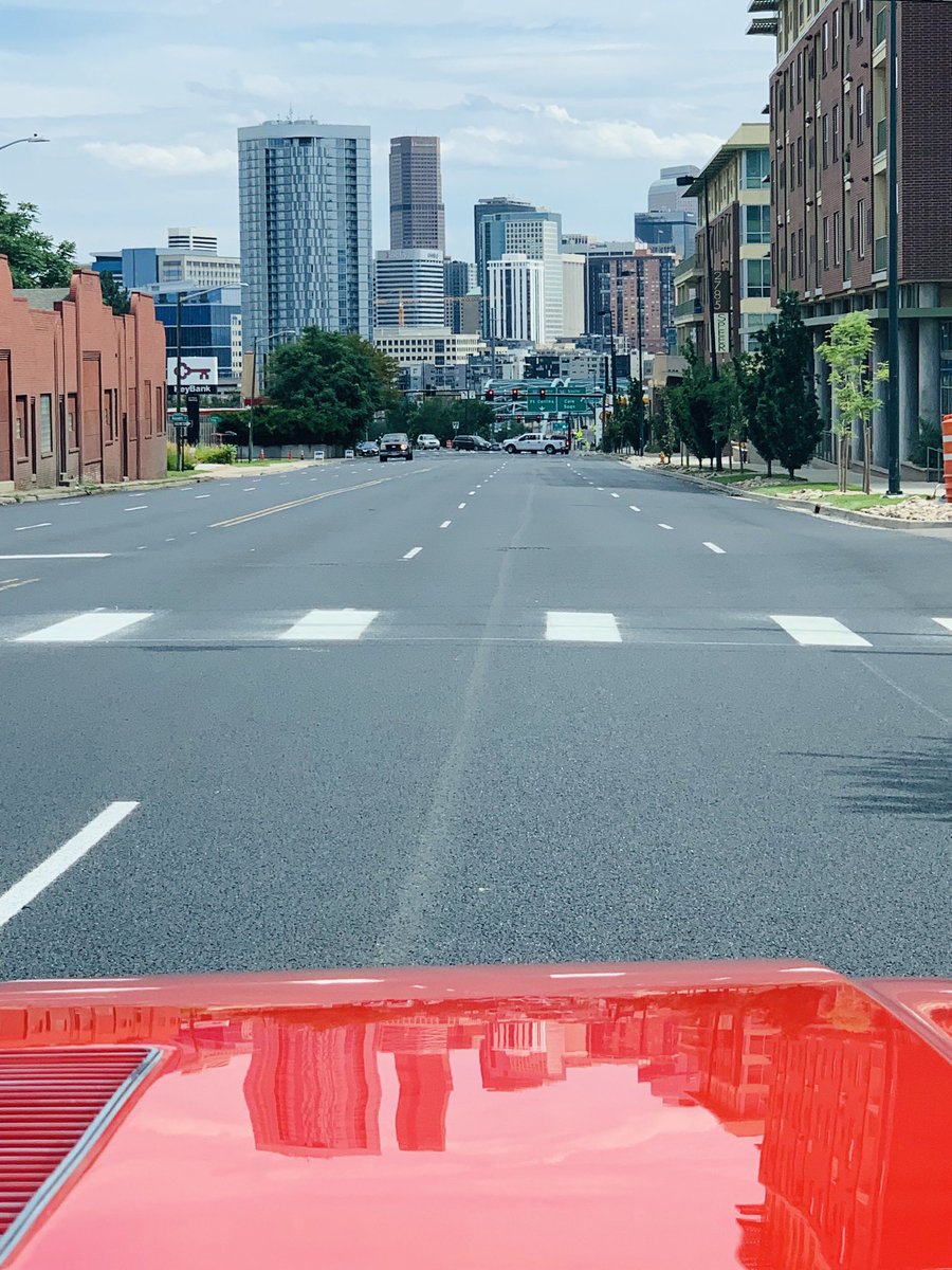 LukeWyckoff's tweet photo. Dear @CityofDenver - on behalf of all of the Muscle Car owners - THANK YOU for the new pavement. You KNOW what happens next - :) @musclecarmag #smokethetires #71Olds #classiccars #FireThemUp #SmokeShow https://t.co/fbIYeWj6RD