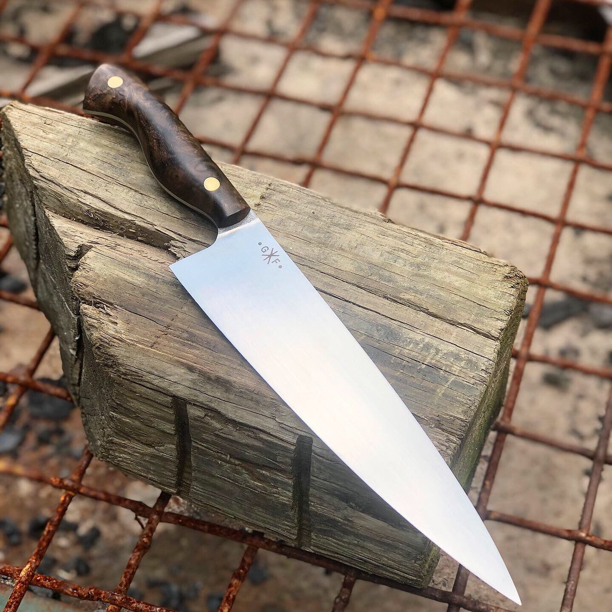 9” Chef’s knife with a Robust walnut handle from <a href="/GBILLY/">Feder Knives</a>