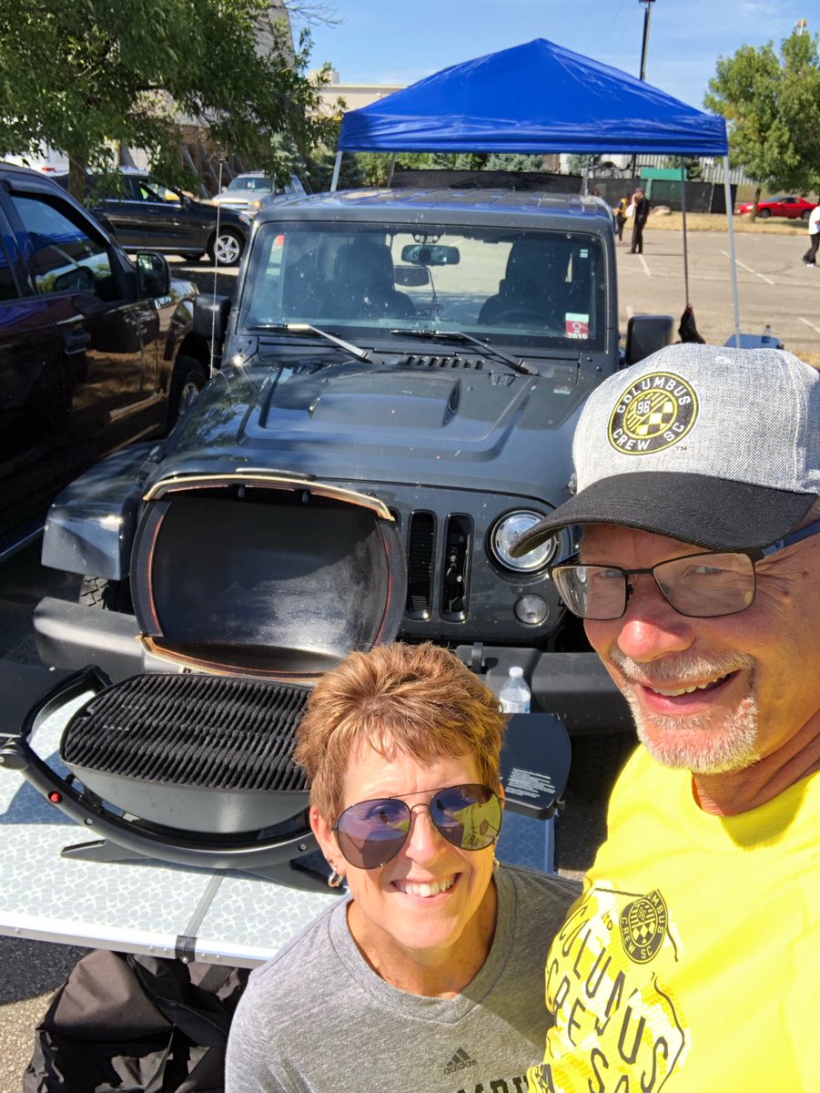 davidkramb's tweet photo. Tailgate time! @ColumbusCrewSC #HellisReal   Go Crew! https://t.co/bbDjSV5GT3