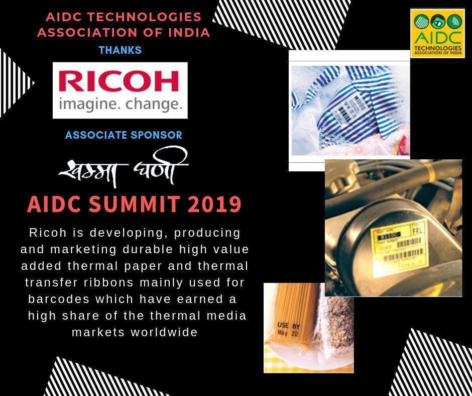 AIDCTech's tweet photo. We are glad to have @RicohIndia as the Associate Sponsor for AIDC Summit at JW Marriott, Jaipur.
#TechMeThere #AIDCTech #AIDCSummit2019 #JWMarriott #Jaipur #Sponsor #Technology #Ricoh https://t.co/AU64TSk4cd