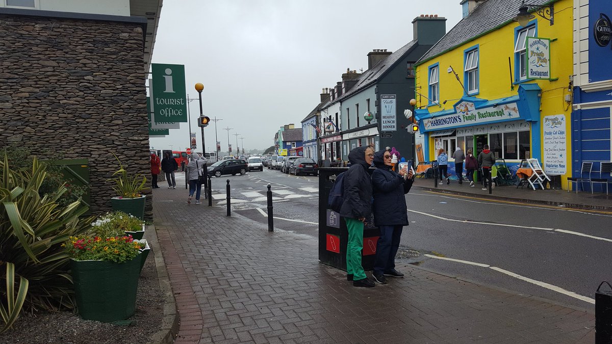 Tom_Cummings's tweet photo. A rainy day in Dingle, Ireland is still a good thing. https://t.co/cNBoEDAkYg