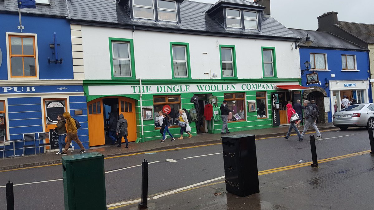 Tom_Cummings's tweet photo. A rainy day in Dingle, Ireland is still a good thing. https://t.co/cNBoEDAkYg