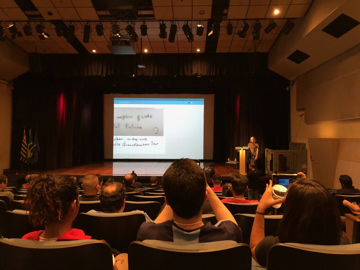 matheusdba's tweet image. @Pythian closing #GUOBTECHDAY at #GroundbreakersTour São Paulo with ⁦@alexgorbachev⁩!
#PythianLife ⁦@matheusdba⁩ ⁦@frankyweber⁩