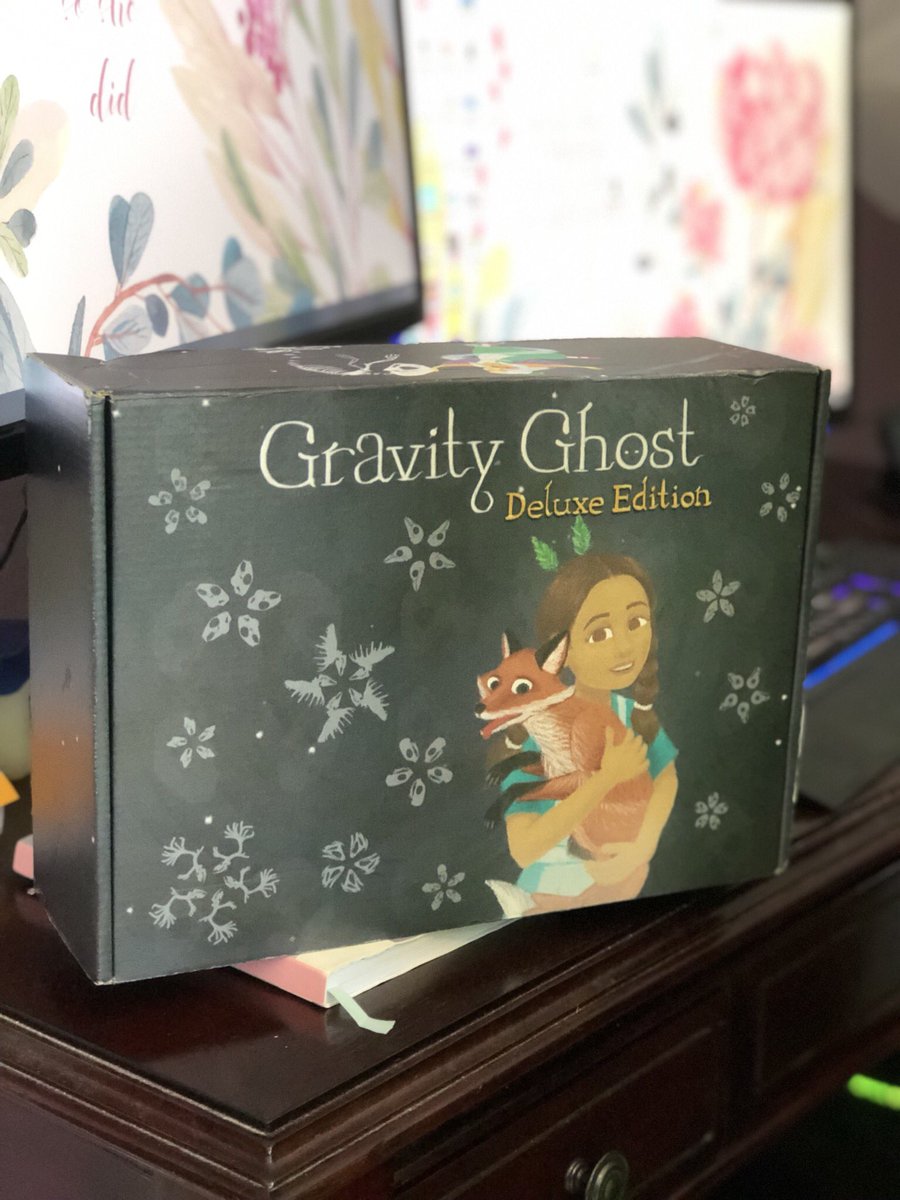 JaXboxChick's tweet photo. Glad I checked my P.O Box today. I didnโt request this but now have the deluxe version for PS4. Woot #GravityGhost https://t.co/HlXLutP77I
