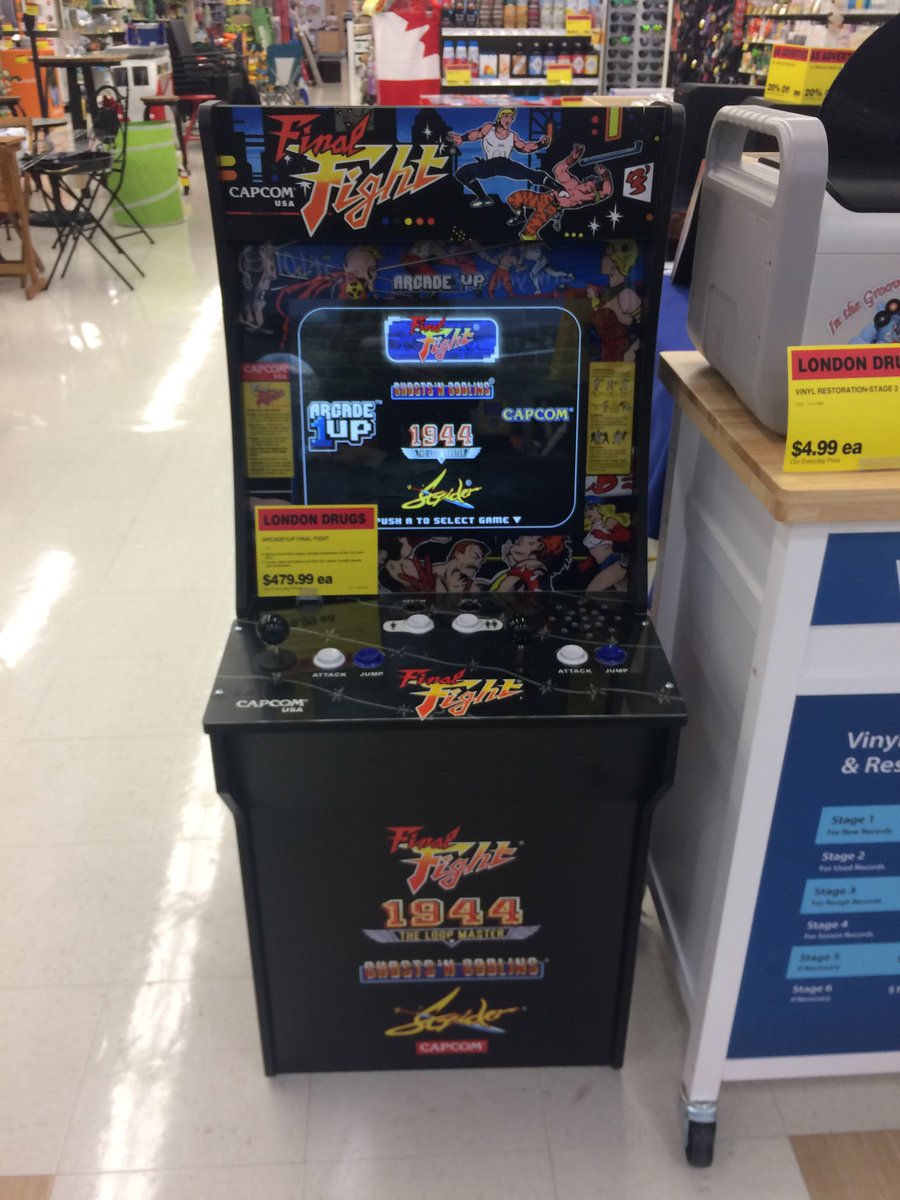 LD_StAlbert's tweet photo. Arcade 1 up now available at London. Drugs St.Albert! https://t.co/lxqTzw2yku