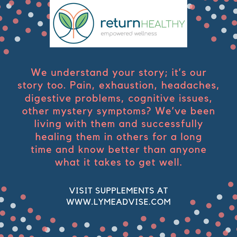 AdviseLyme's tweet photo. #ReturnHealthy is made up of people who understand #Lyme.
Learn more about what it takes to get well: https://t.co/bXinJvTx2j
#supplements #returnhealthy #lymeadvise #lymedisease #chronicillness #invisibleillness #health #wellness #spoonie #spirochete #lymewarrior https://t.co/n78PtahWzW