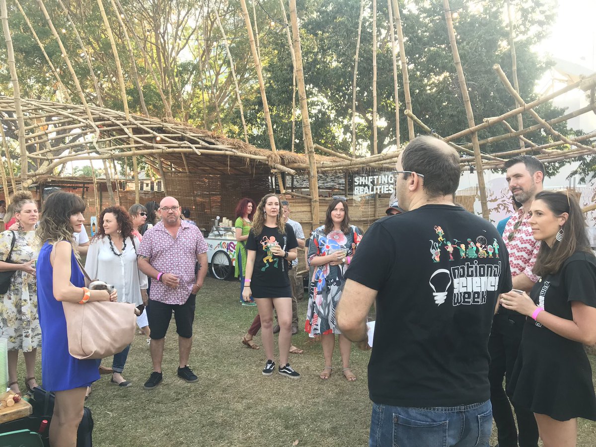 TechnoEcologist's tweet photo. Spent a fantastic evening at the NT Launch for National Science Week down at Festival Park @Darwinfestival . After months of planning with the team @NatSciWkNT it has all come together! Well done everyone and enjoy all the events this week!
#scienceweek #ScienceWeekNT https://t.co/hCj9HT0WfR