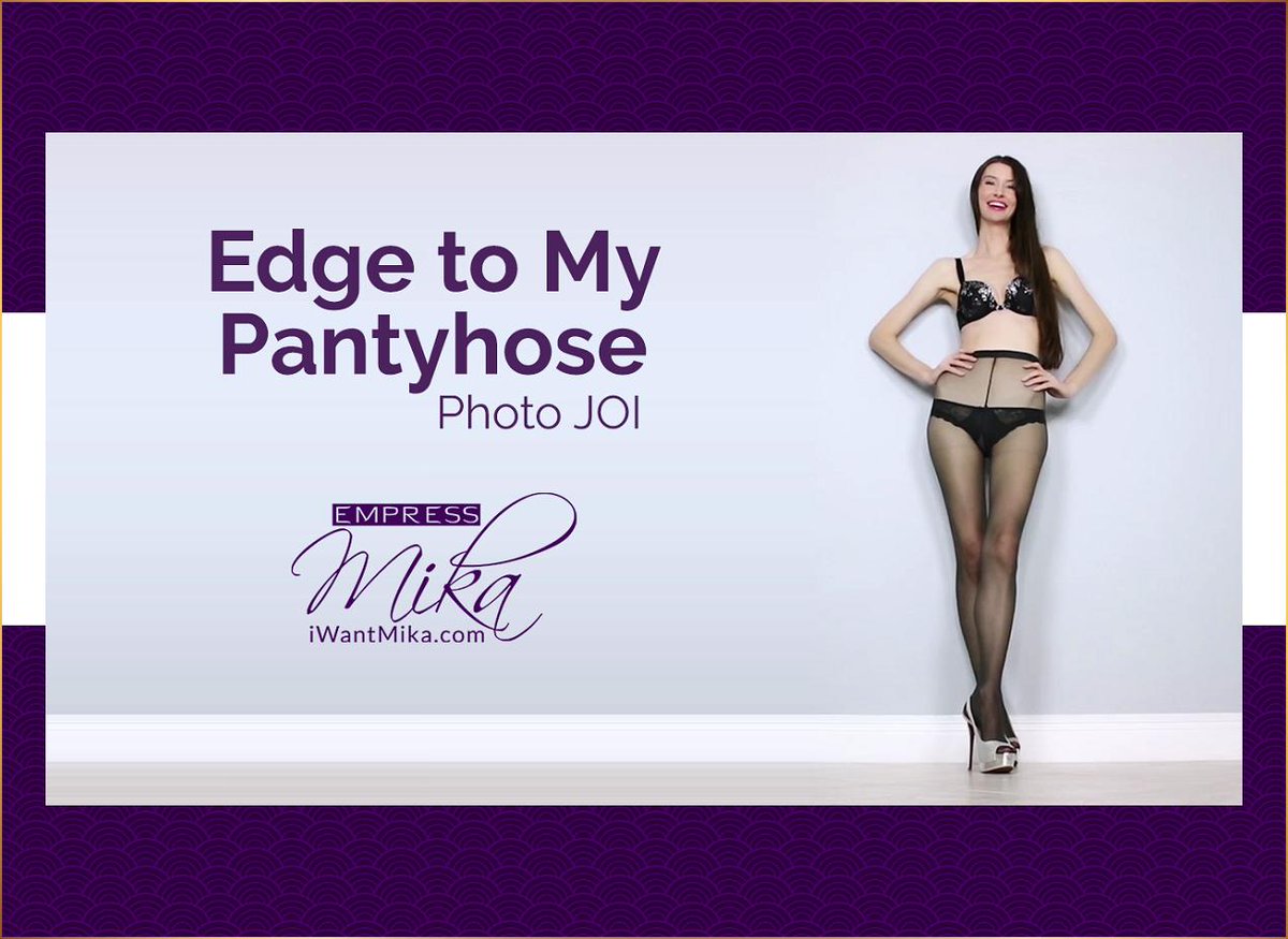 YesEmpressMika's tweet photo. New #FemDom Photo JOI:
Edge to My Pantyhose (Photo JOI)

https://t.co/appKnYs4QC
https://t.co/bU6UBBtAbu

#PantyhoseFetish #LegFetish #PantyhoseDomination #PantyhoseTease #PantyhoseFantasy #PantyhoseWorship #LegWorship #JOI #LongLegs #LegsTease #LegDomination

@iWantClips @RTDoms https://t.co/7XMgj8L98i