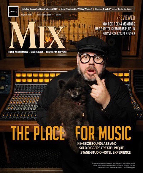 KingsizeSndLabs's tweet photo. Kingsize Soundlabs on the cover Mix Magazine August issue.!! Link article in bio! Thanks to all who have been involved l!! 25 plus years and going strong!! #indierock #lifers #golddiggersla #64sound @64sound @golddiggersla @dtrumfio #soundengineers #mu… https://t.co/izizFcYDmL https://t.co/wcUYHYizaF